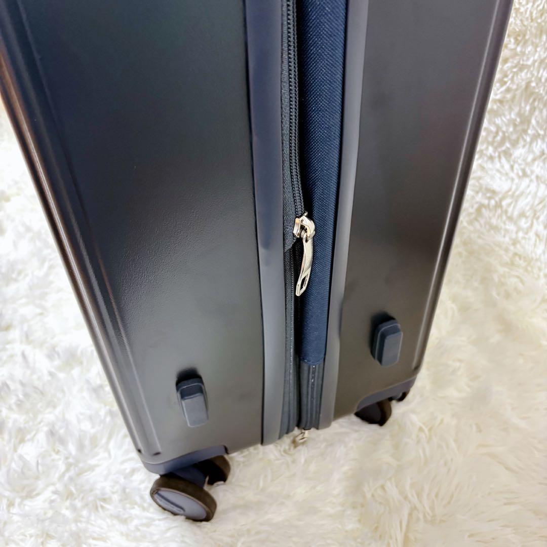 【ぼんす】美品 ユーエスポロ スーツケースキャリーバッグ ネイビー60L