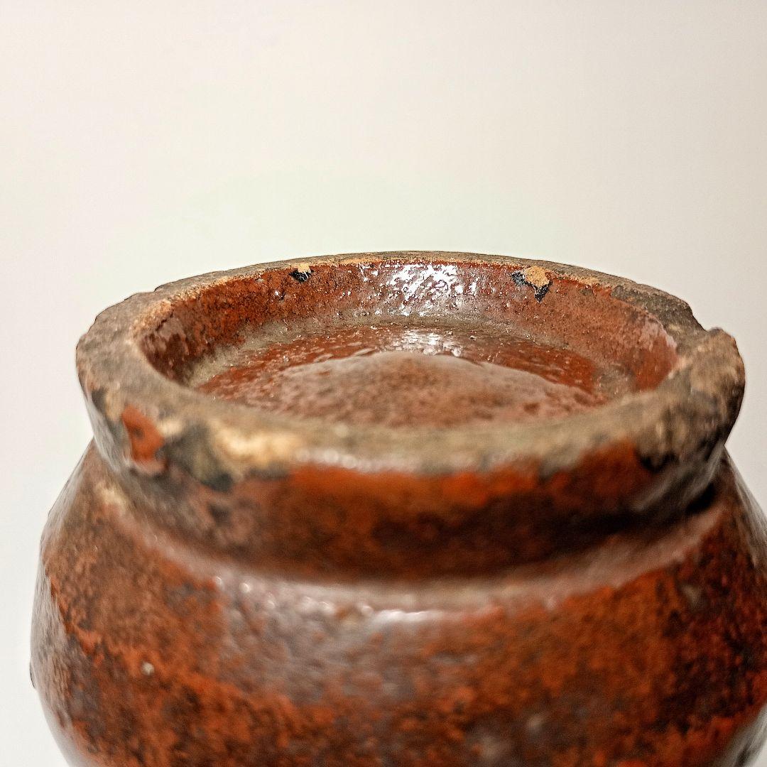 朝鮮唐津　仏花器　古高取焼