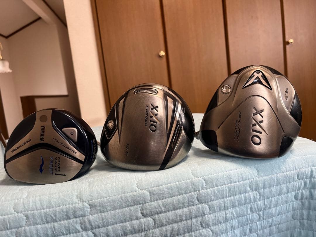 ヤマハ 730GT。ダンロップXXIO9.5°ダンロップ XXIO 10.5°