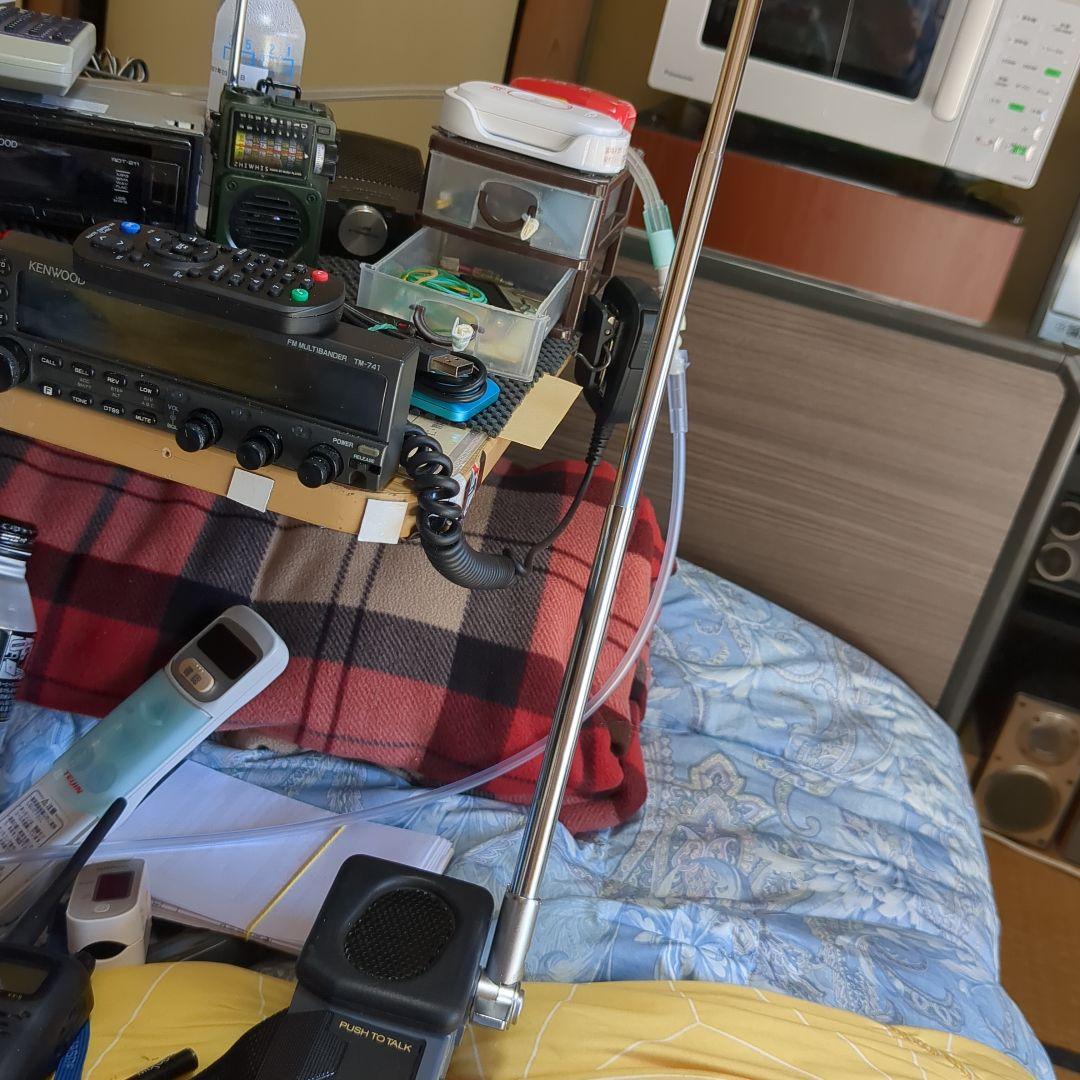 合法CB無線 SONY ICB-88H 改 ロッドアンテナに変更