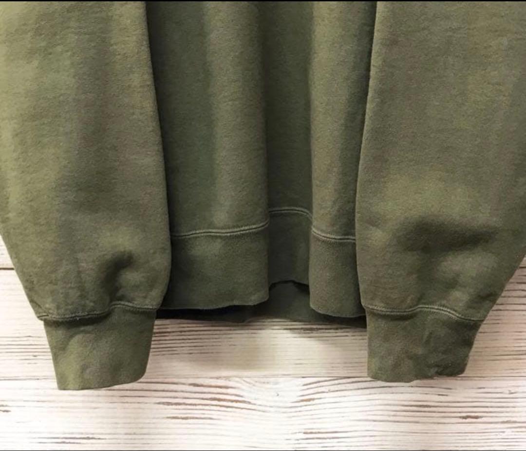 Supreme オリーブ グリーン スウェット