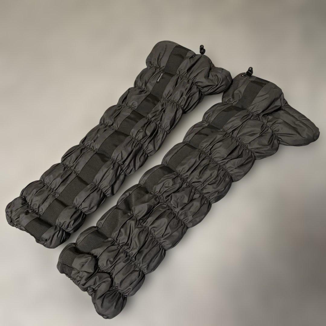 はらぺこ様　LOUVREDO 復元ウォーマー 2点 ロング &ショート