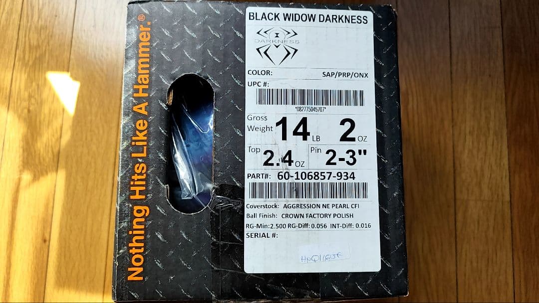 新品未使用‼️ BLACK WIDOW DARKNESS 14P2㌉