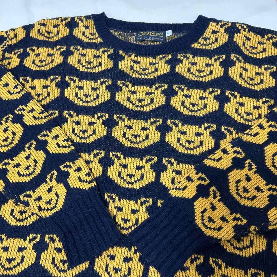 70s 80s USA製 総柄ニット GRATEFUL DEAD vintage