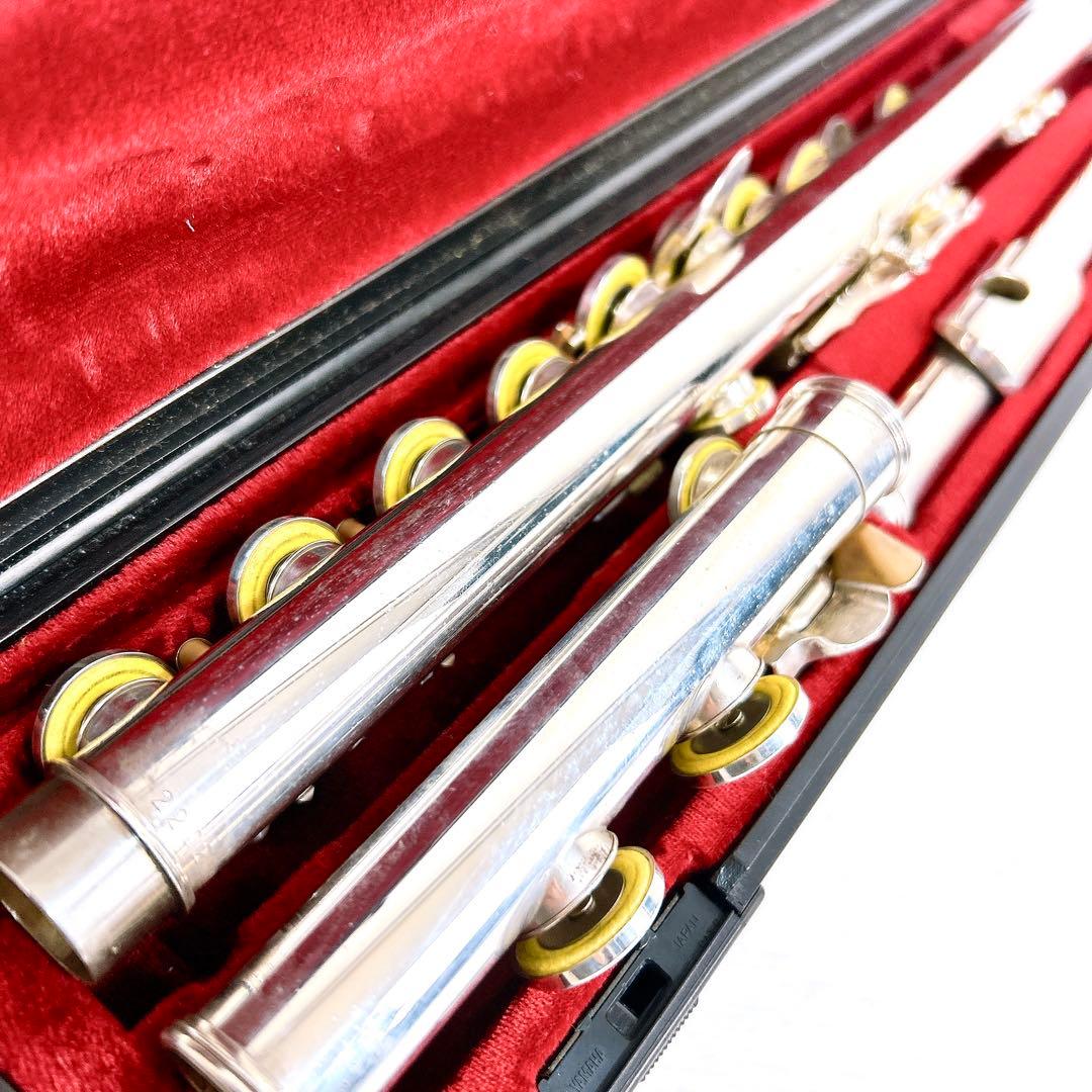 YAMAHA ヤマハ　フルート　Eメカ付　YFL-211S 管楽器　カバードキイ