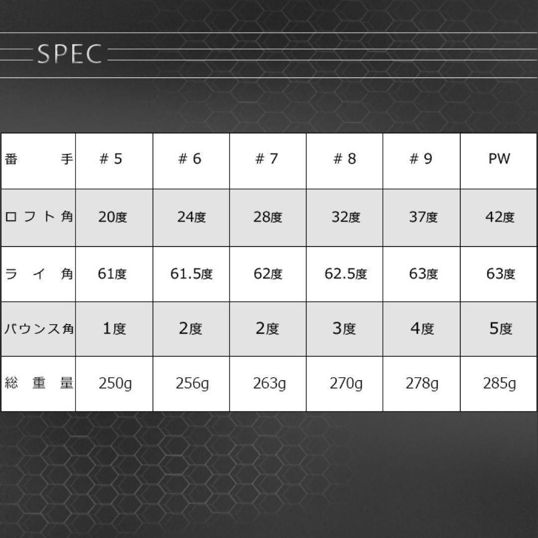 ★新発売【ヘッド6個】ドラコン日本一DNAの飛び! マキシマックス アイアン