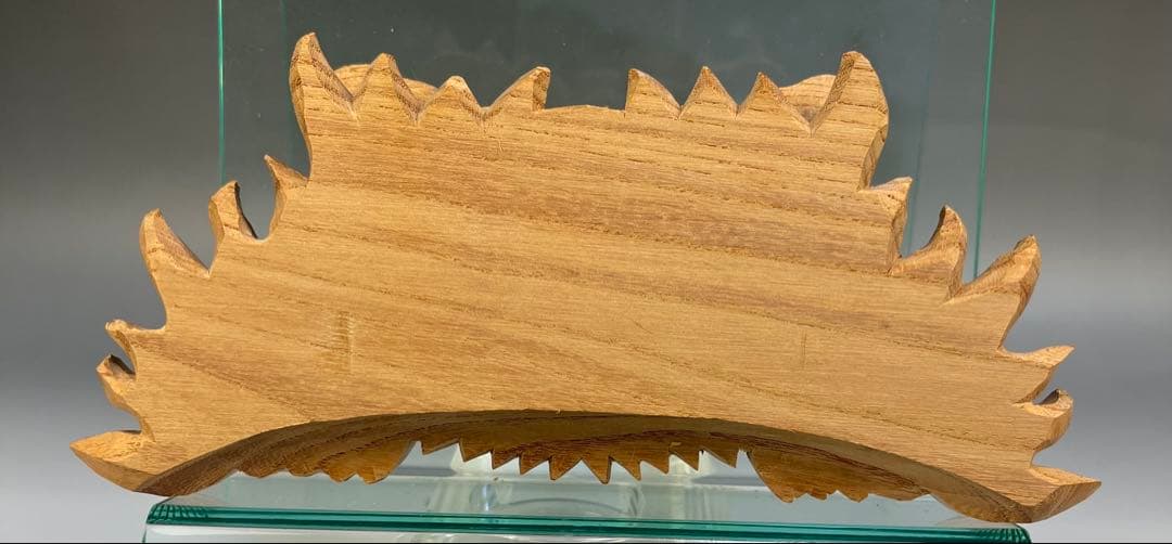 Mas ashi【木彫　獅噛】だんじり　魔除け　宮彫り　悪疫を噛み砕く