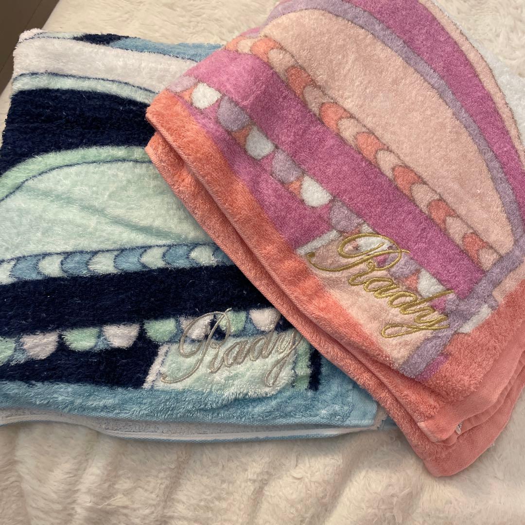 Rady♡マーブルバスタオル♡二枚セット