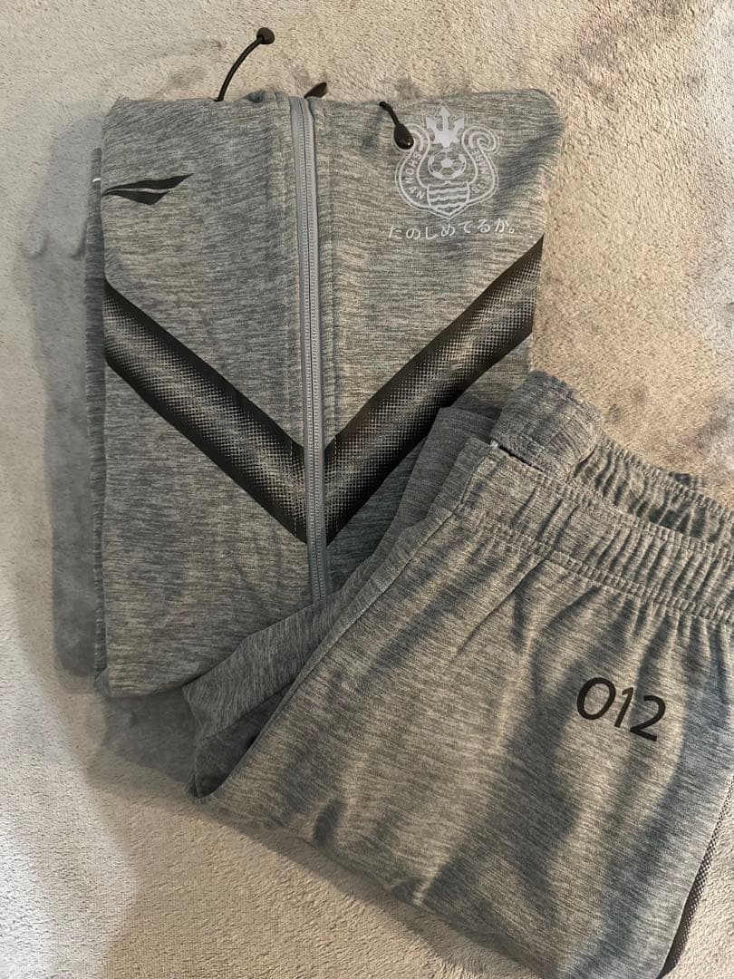 【支給品】湘南ベルマーレ 移動用ジャージ 上下セット　O