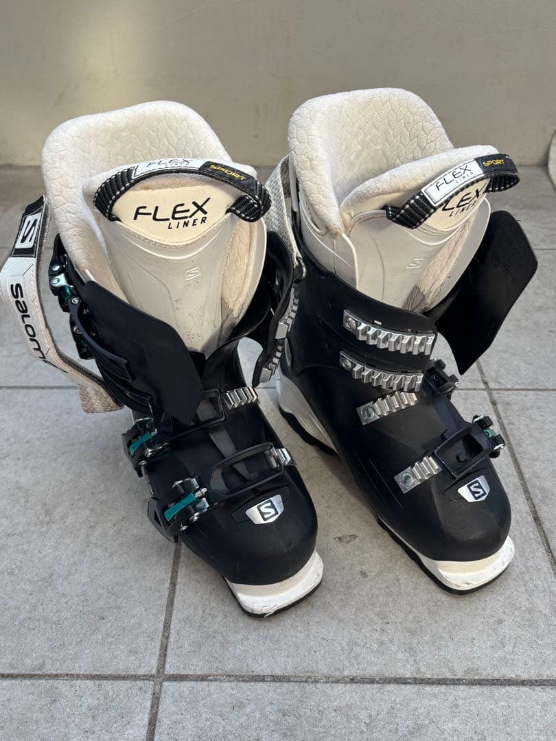 スキー板ビンディングブーツ3点セットレディース161cm 、23.0cm