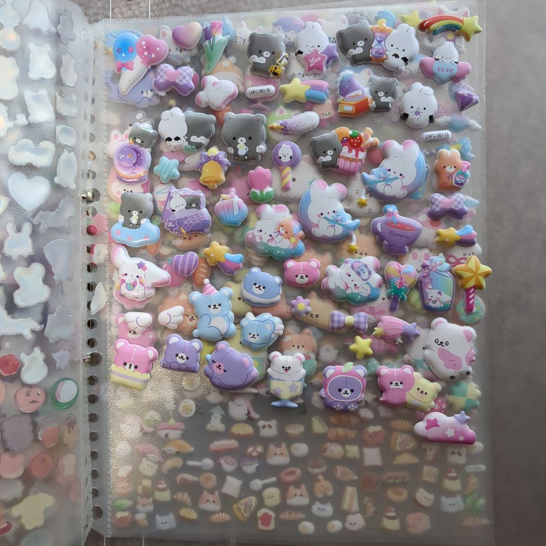 シール帳　完成品　A4サイズファイル