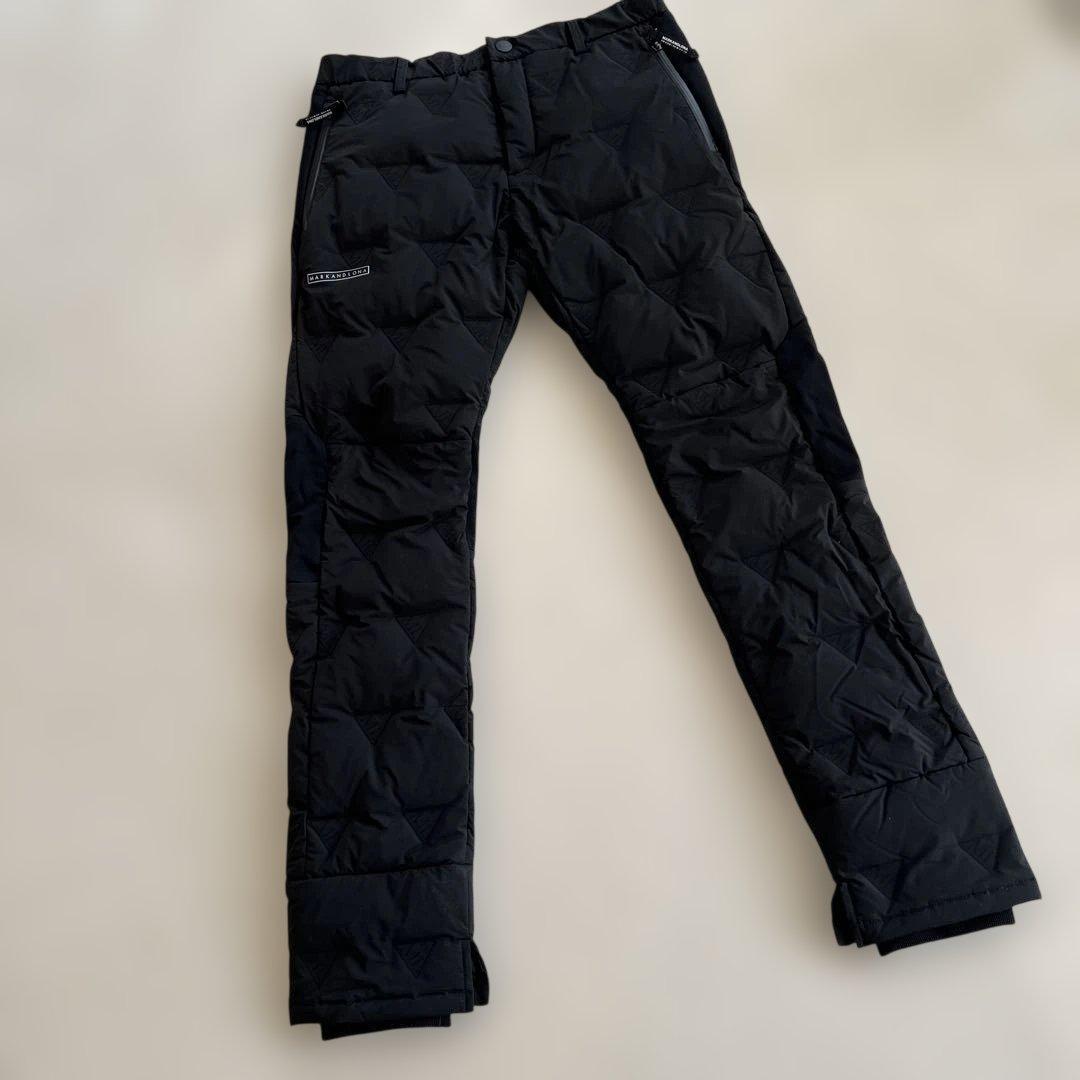 マーク&ロナ　メンズ　ダウンパンツ　ブラック　50