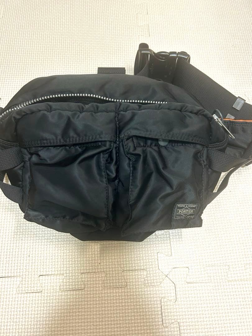 ポーター PORTER タンカー ボディバッグ ショルダーバッグ ナイロン 黒