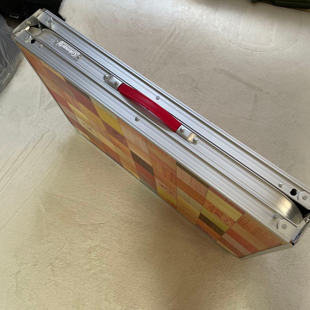 渡*男様 Coleman】ナチュラルモザイク リビングテーブル 140 プラス