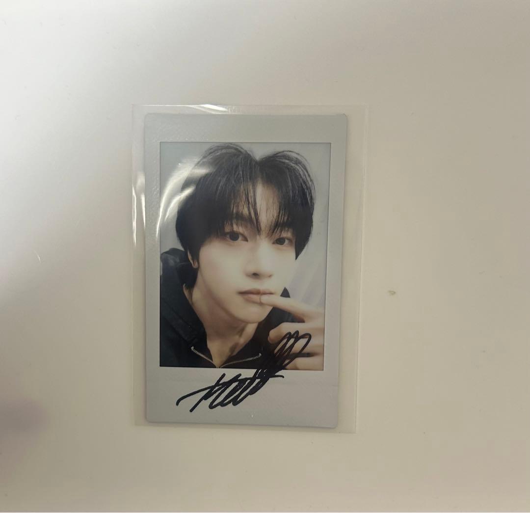 グッズ購入特典 C賞 直筆サイン入りチェキ マシュー メテュ