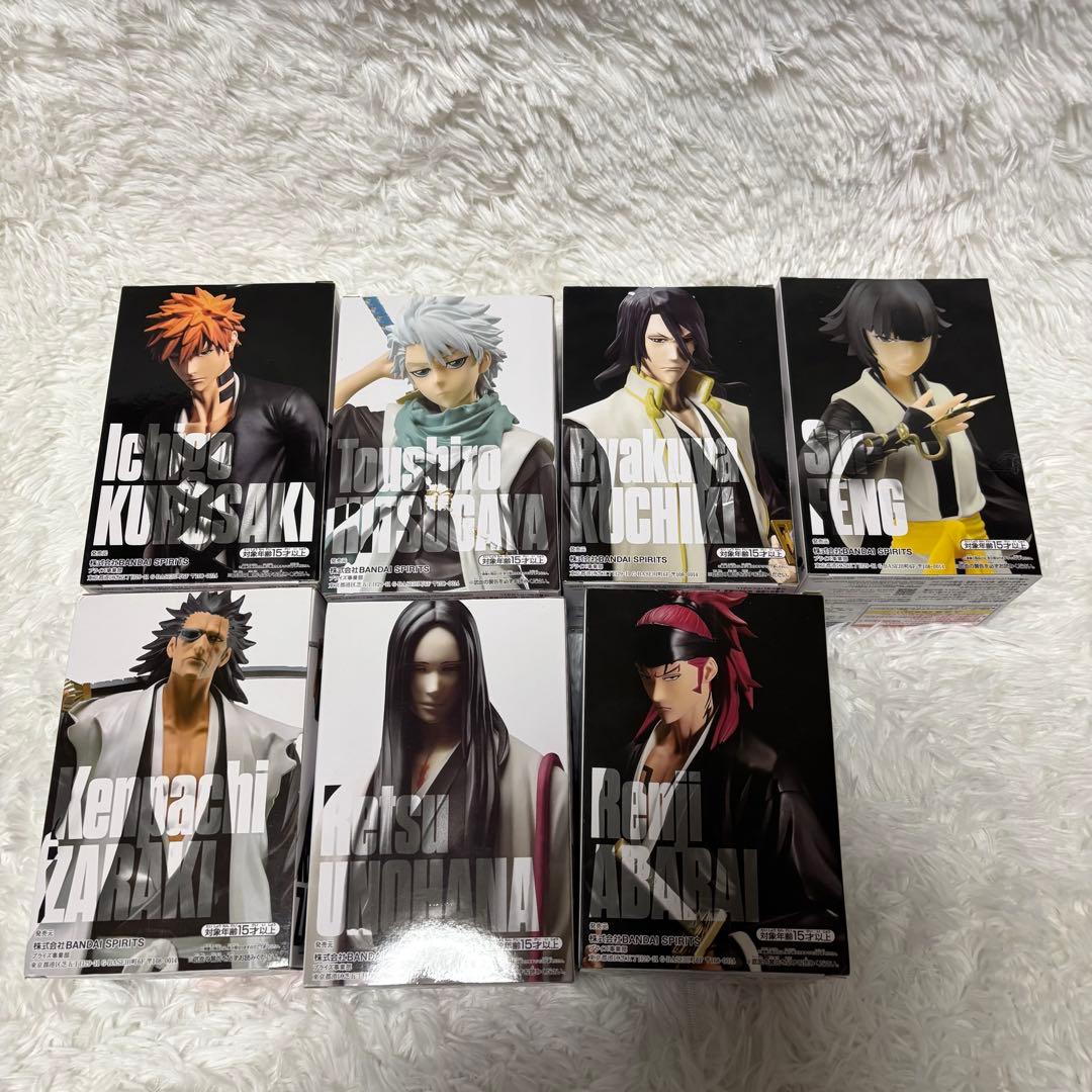 BLEACH ブリーチ　フィギュア　千年血戦篇 7体セット