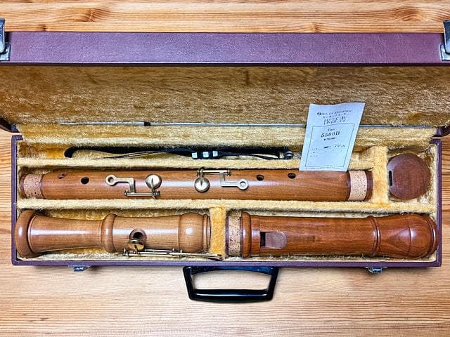 ZEN-ON ゼンオン バスリコーダー Bass 5500B ケース付