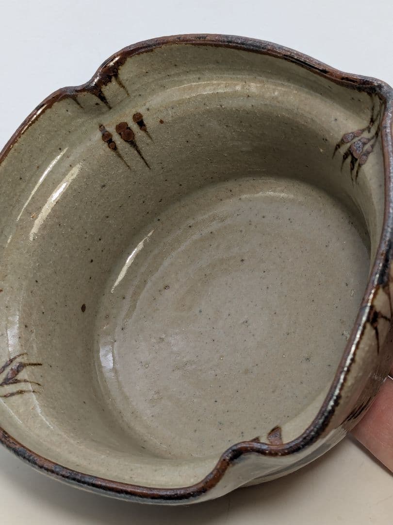 佐賀県重要無形文化財 十三代中里太郎右衛門 唐津焼 絵唐津向付 共箱 小鉢 食器