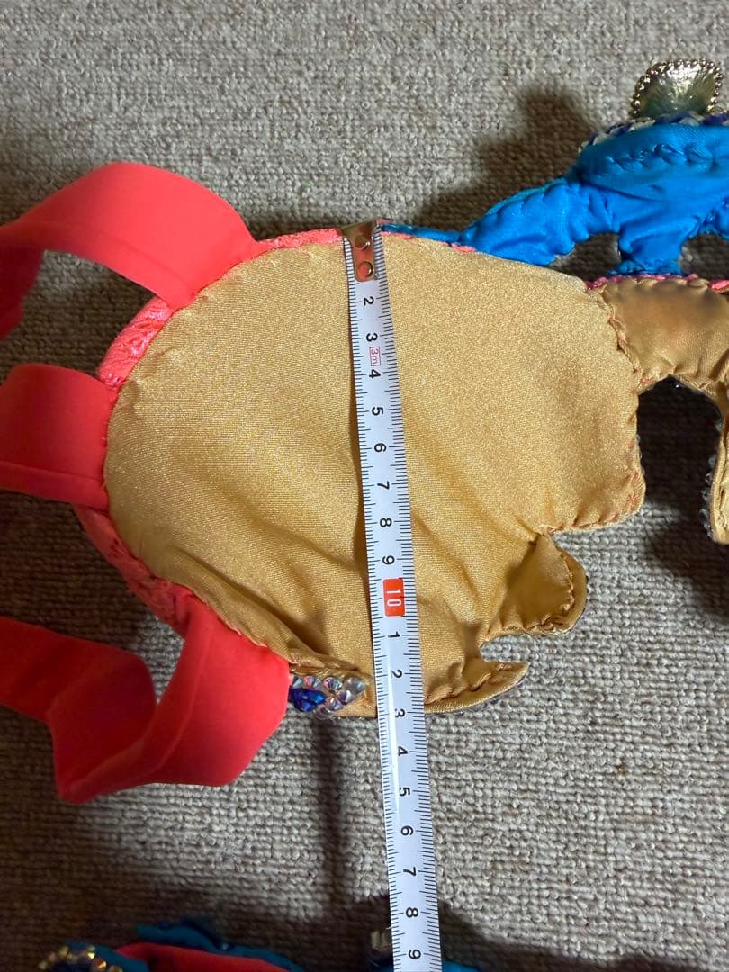 コーラルピンク ベリーダンス セットアップ