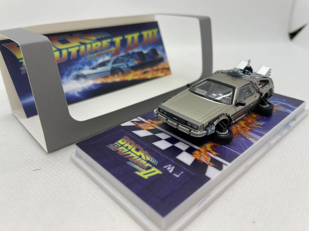 4R-569 MJ 1/64 バック トゥ ザ フューチャー デロリアン