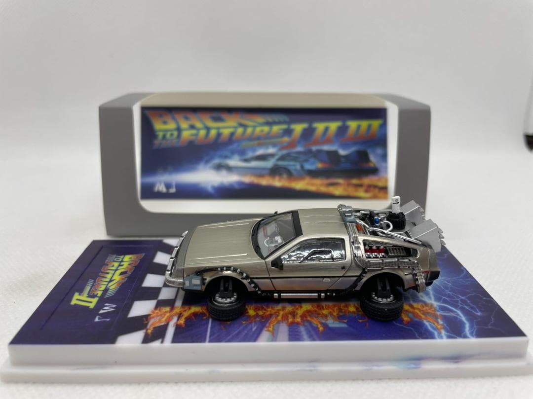 4R-569 MJ 1/64 バック トゥ ザ フューチャー デロリアン