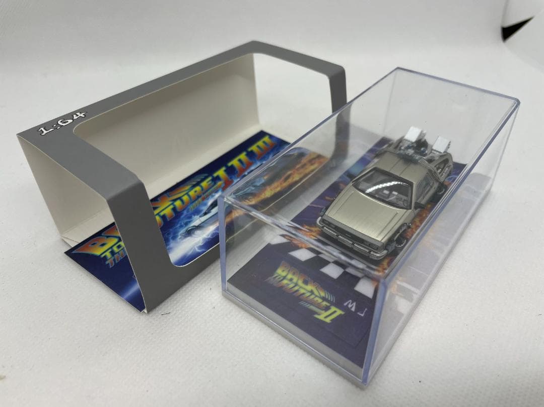 4R-569 MJ 1/64 バック トゥ ザ フューチャー デロリアン