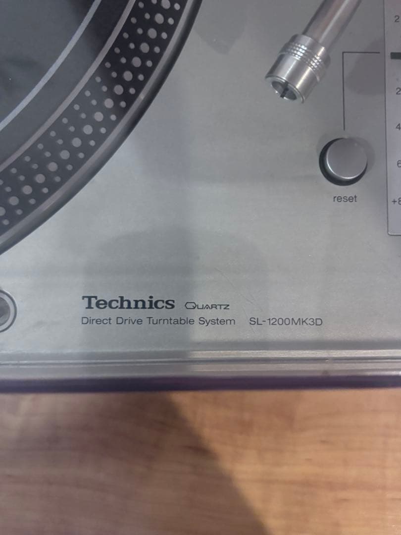 Technics テクニクス　SL-1200MK3D ターンテーブル シルバー