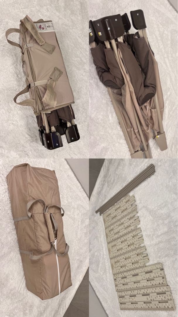 美品Aprica COCONEL AIR 66047 ベビーベッド アップリカ