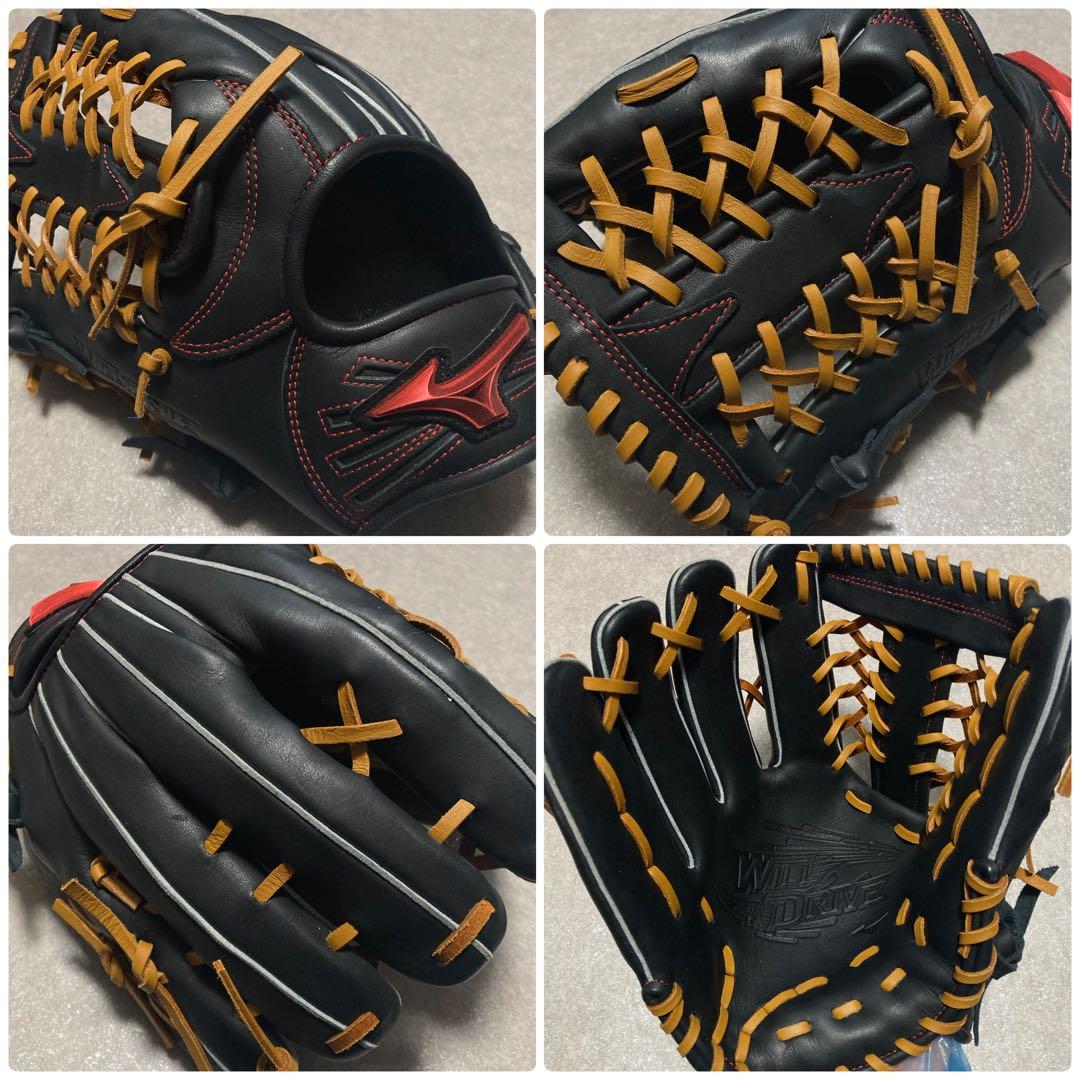 Mizuno 一般 大人用 軟式 外野 左 野球 グローブ グラブ 未使用品