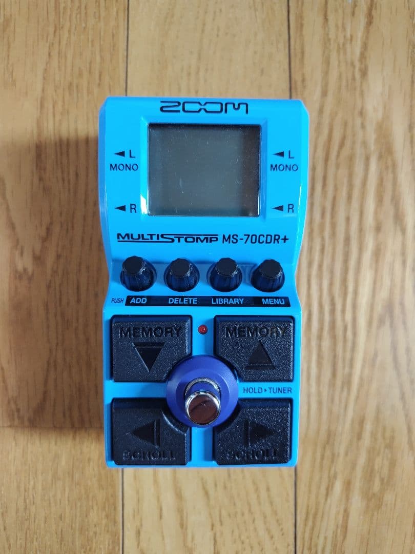 ほぼ未使用品 ZOOM MS-70CDR+ エフェクター マルチエフェクター