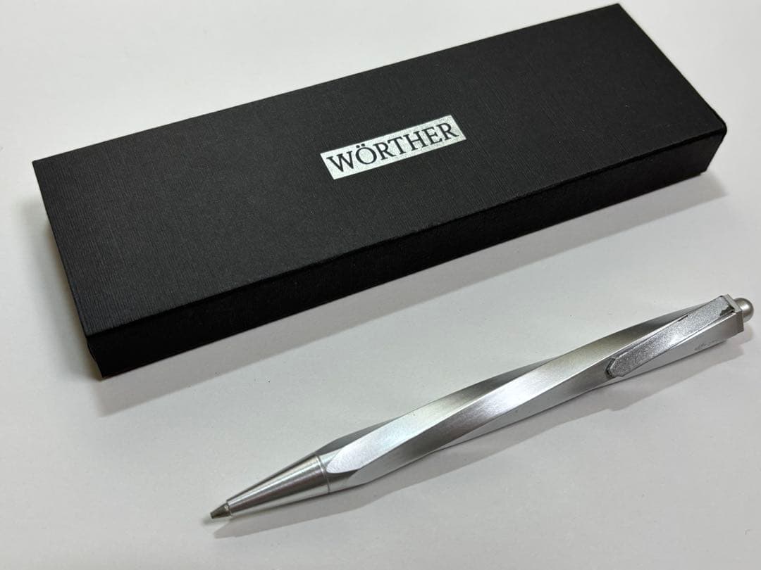 ワルサー WORTHER スパイラル シャープペン 0.5mm 廃番 廃盤