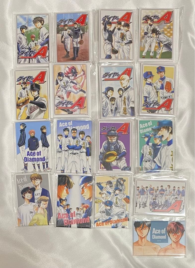 ダイヤのA FCスクエア缶バッジ