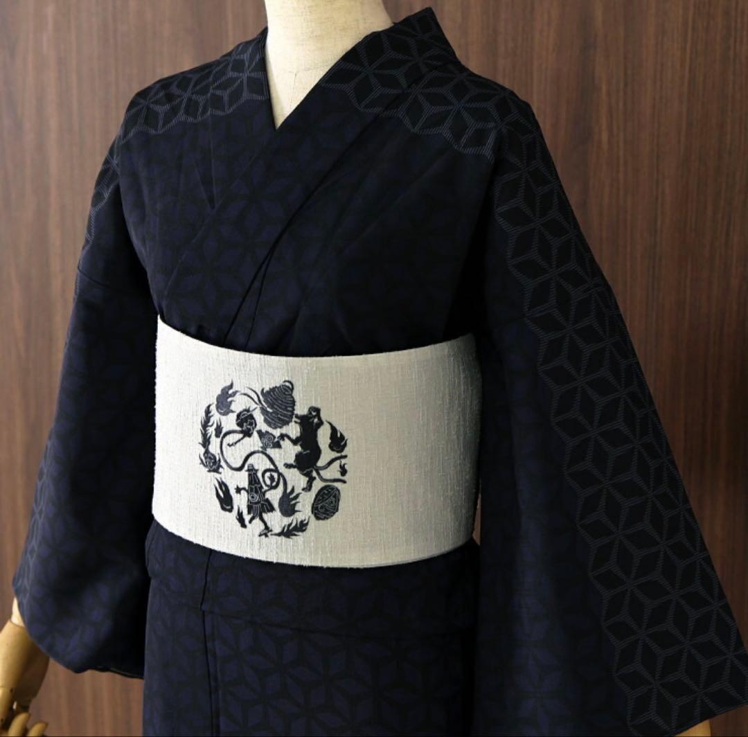 ち*マ様 撫松庵 セオアルファ セオα 浴衣 洗える着物 既製品 麻の葉