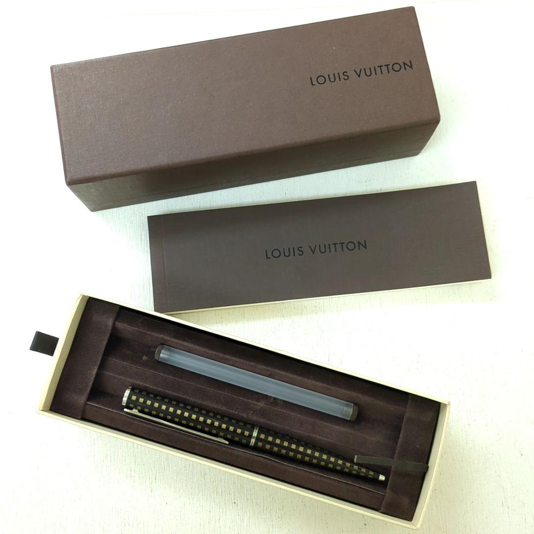 ルイヴィトン ダミエ ジェット・ラック ボールペン ブラウン　ドイツ製