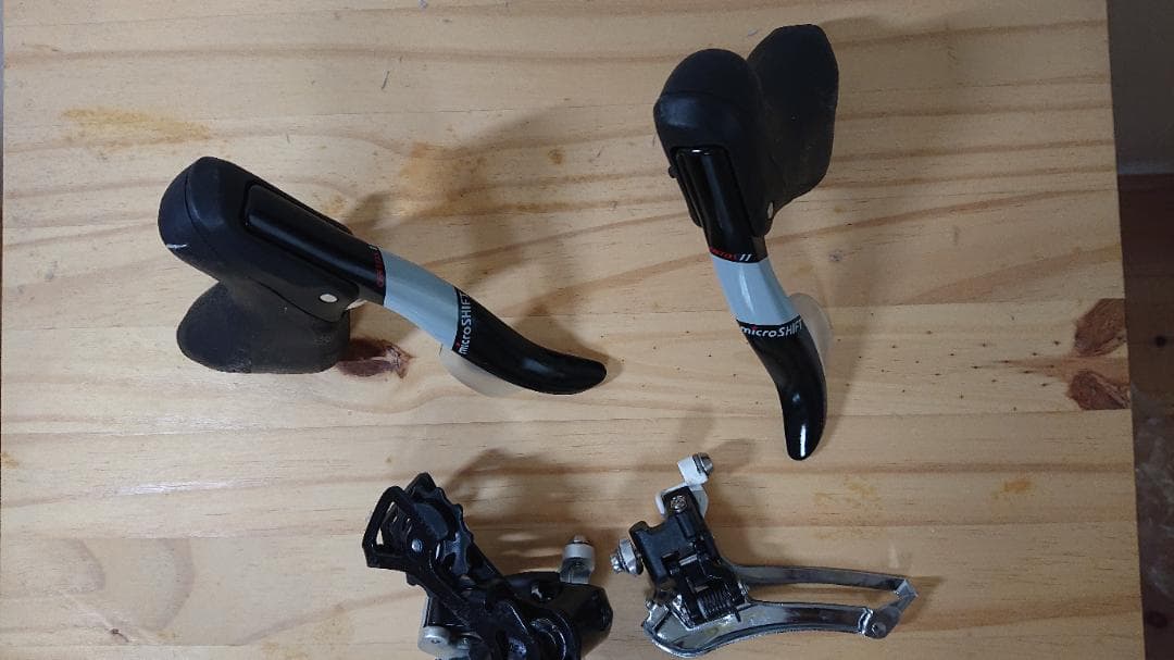 いろいろ屋様Microshift Centos　シマノ互換　 シフトレバーセット