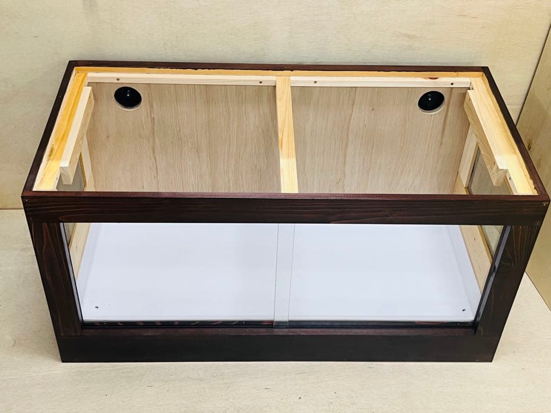 RepBox 900 Ver.2 木製ケージ 天板取り外し式　スライドロック付