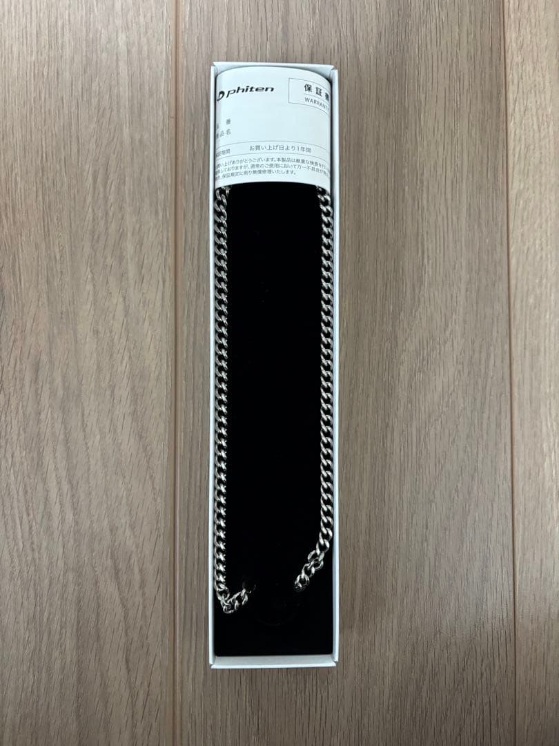 ファイテン チタンチェーン ネックレス 60cm