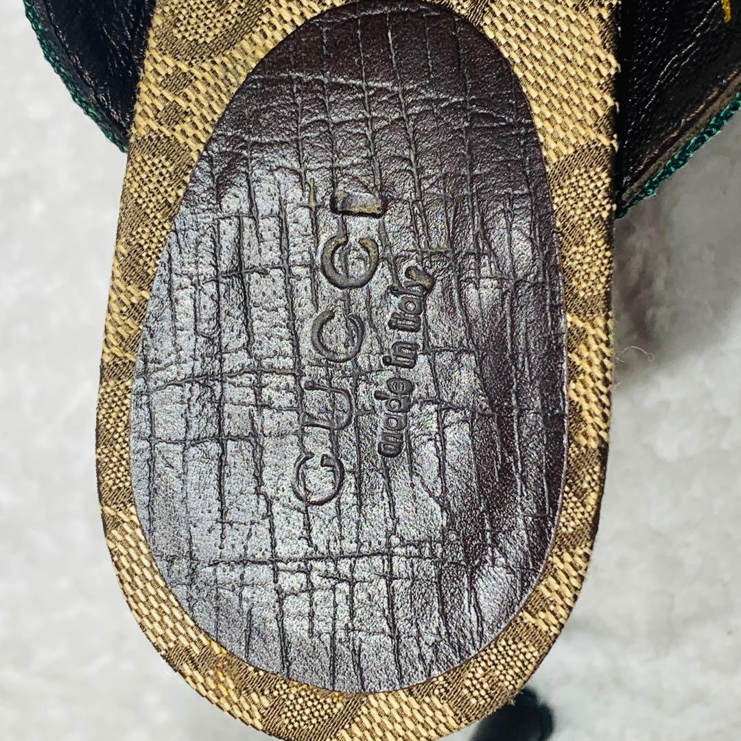 ⭐️ レア　Gucci モノグラム ハイヒールミュール　36（23cm）