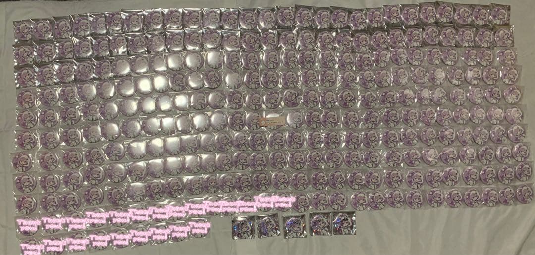 ゆぺくん 缶バッジ 256個