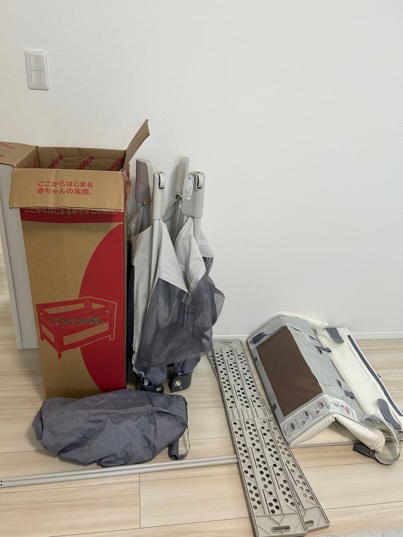 Aprica アップリカ　ココネルエアー AB (グレーベアー)