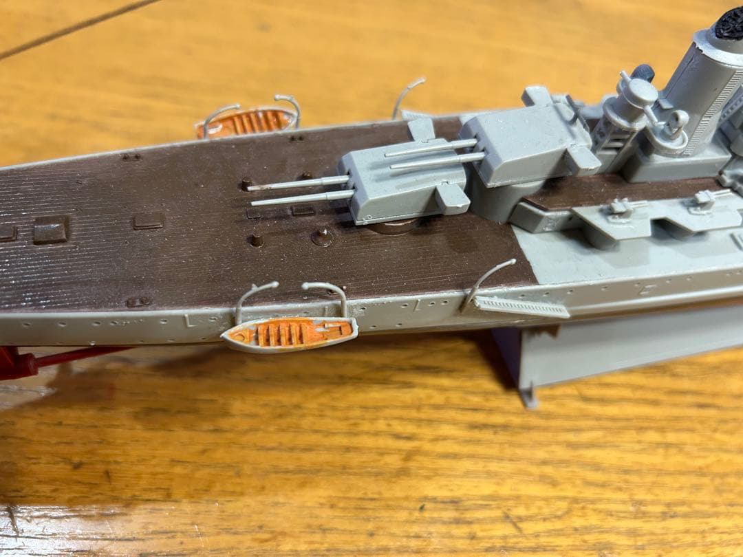 イタリア高速巡洋艦ポーラ1/350サイズ精密製作、完成品送料込み販売