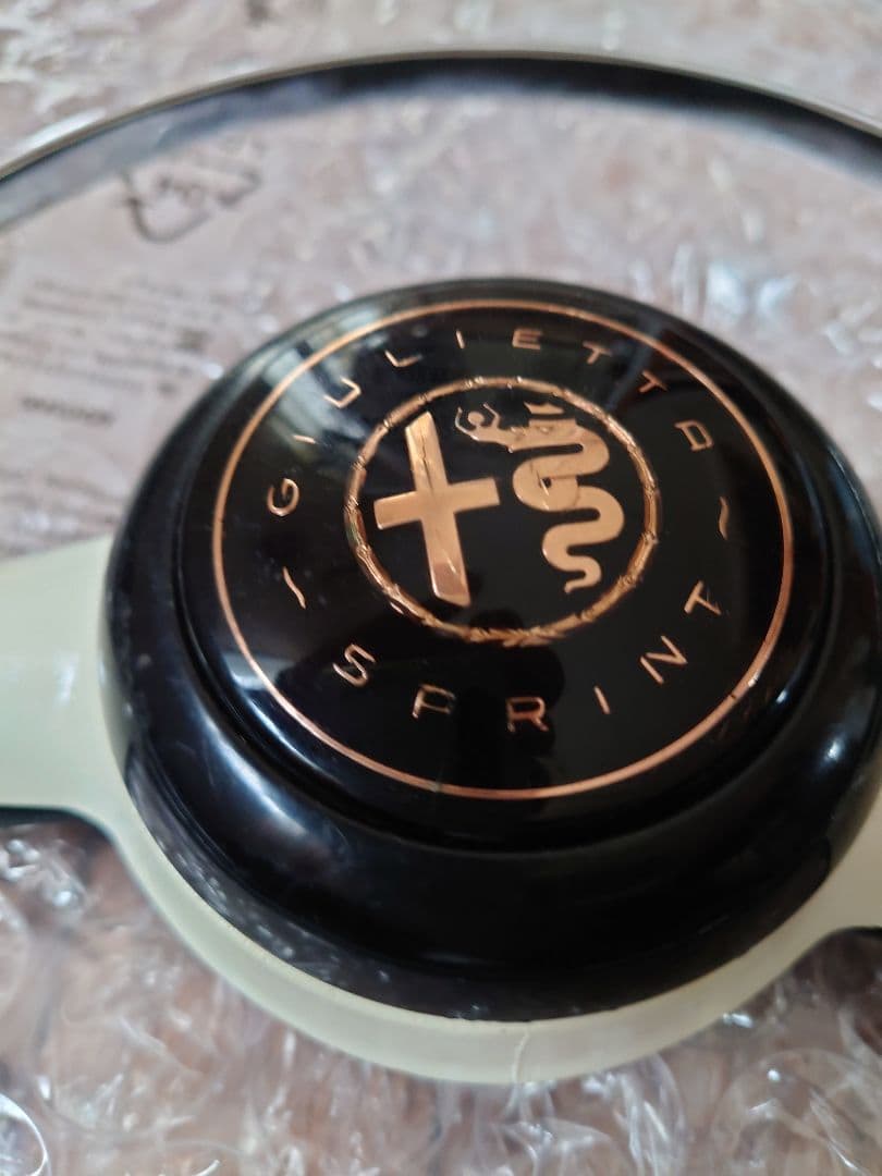 ★希少 アルファロメオ 50、60年代ジュリエッタ 純正ステアリングホイール完品