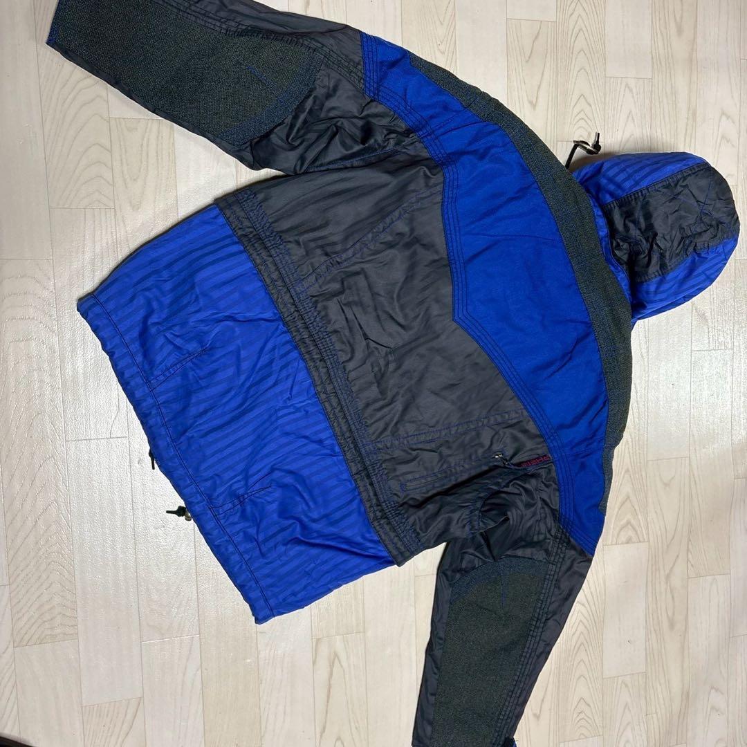 PHENIX スキーウェア 青/黒 フード付き　M 送料無料