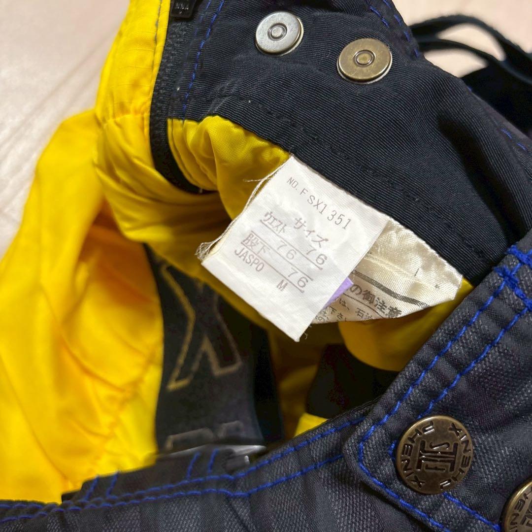 PHENIX スキーウェア 青/黒 フード付き　M 送料無料