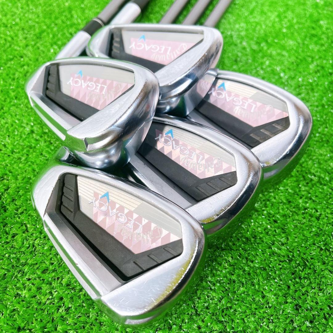 レディース キャロウェイ レガシー アイアン5本セット 女性 ゴルフクラブ 人気