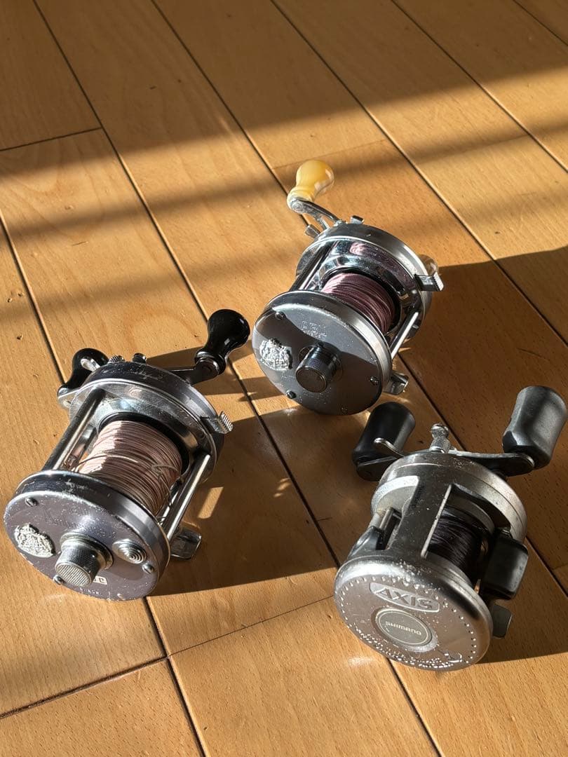 Ambassadeur & Shimano AXIS リール 3個ジャンク品