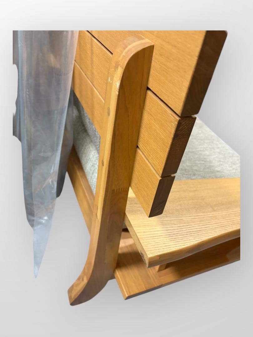 ニトリ　アカツキ　1人掛け　木製