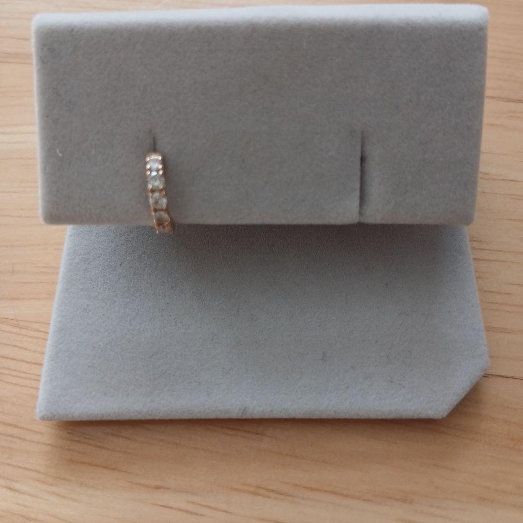 ダイヤモンドピアス　K10