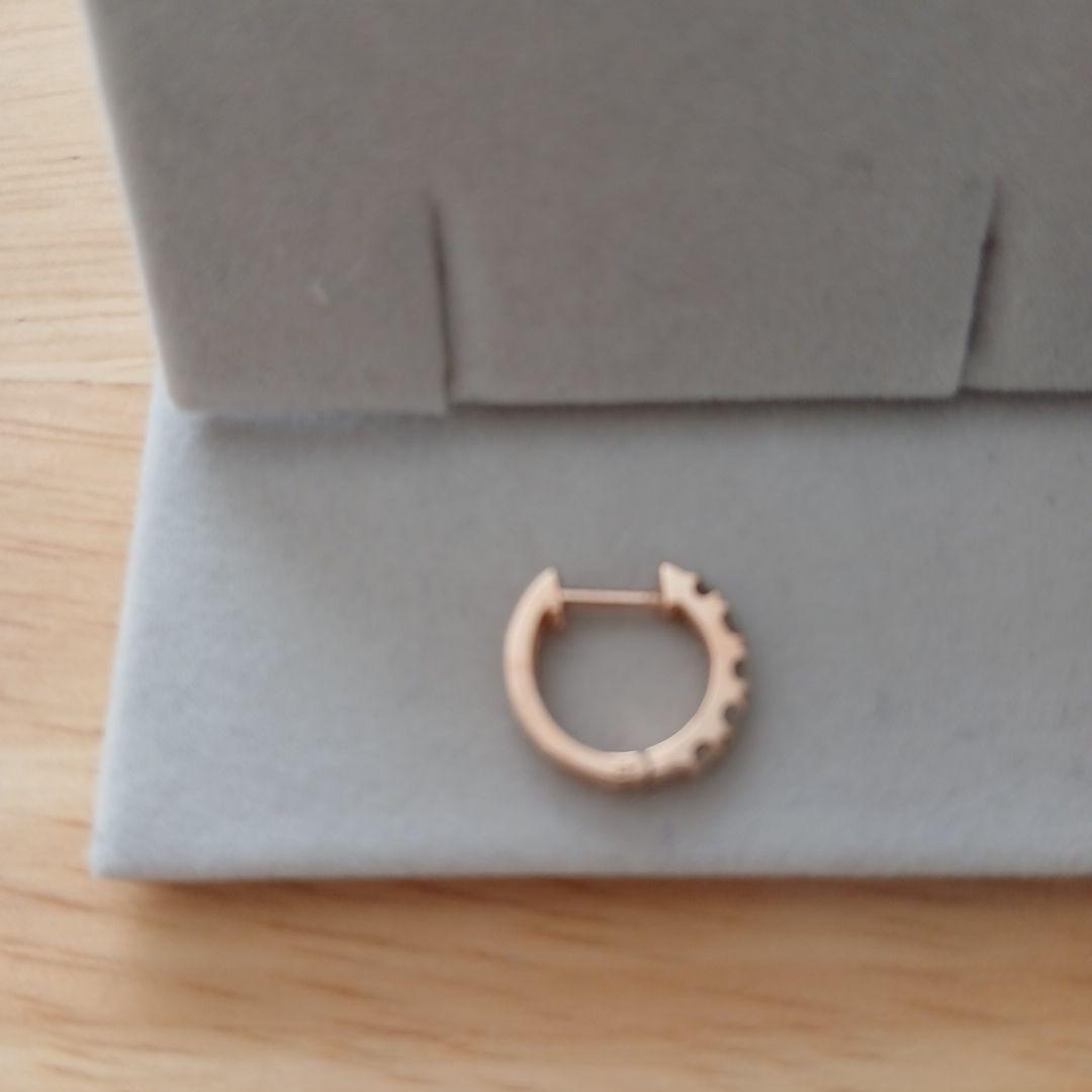 ダイヤモンドピアス　K10