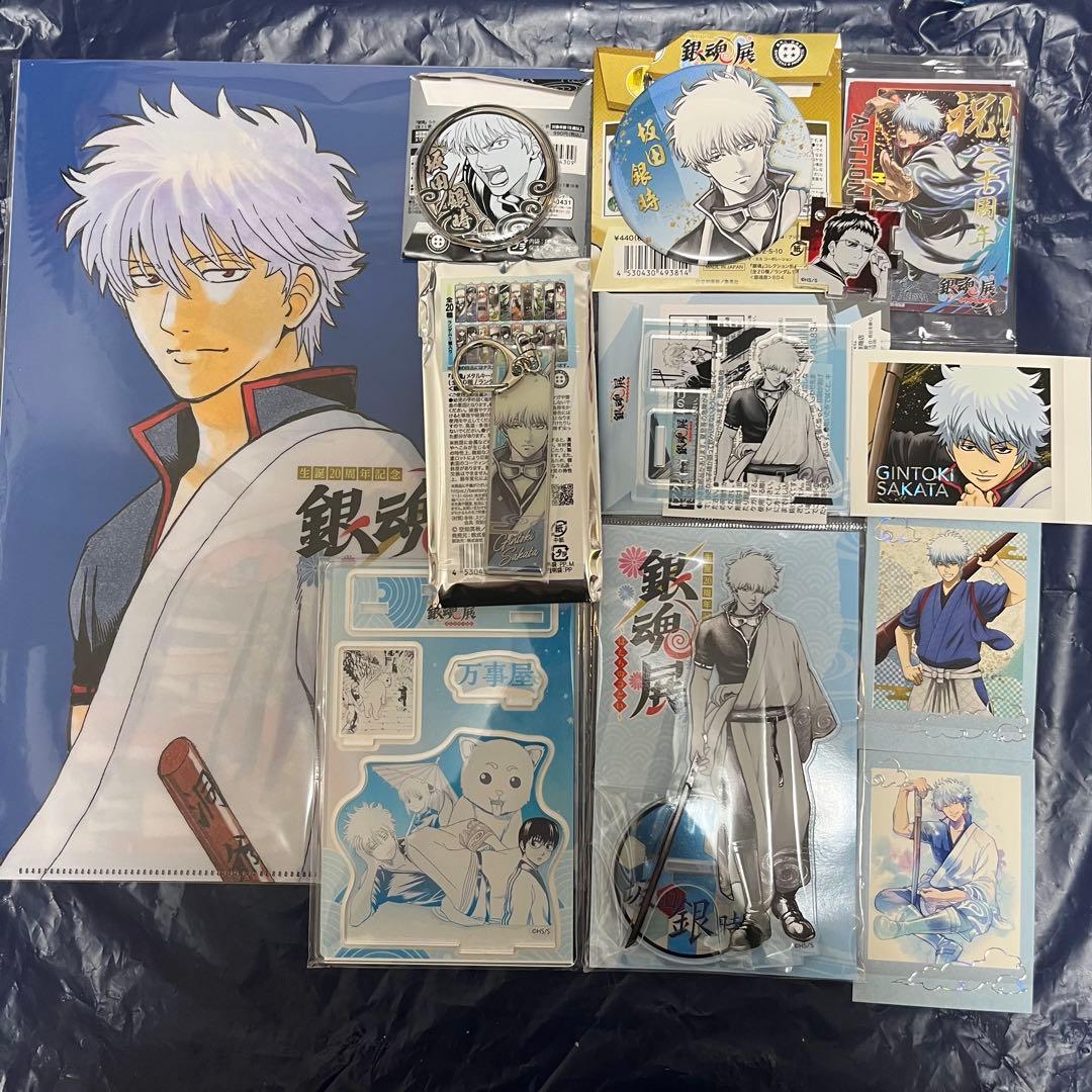 銀魂展　坂田銀時　まとめグッズセット　12点